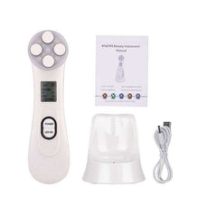 Mesoterapia Facial 5 in 1 LED Light Therapy Anti-Aging Skin Rejuvenation