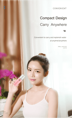 Nano Face Steamer USB Nebulizer Hydrating Sprayer