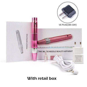 Electric Derma Micro Needle Pen Anti Aging Skin Therapy