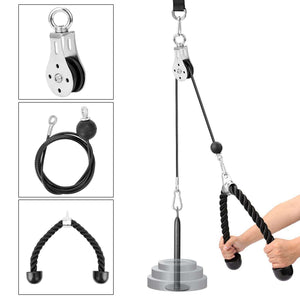Bodybuilding Home Gym Training Pulley Cable Pushdown Equipment