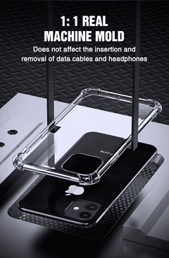 Transparent Shockproof Soft Silicone iPhone Case