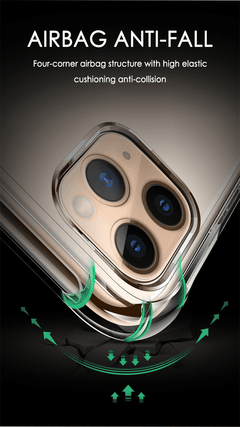 Transparent Shockproof Soft Silicone iPhone Case