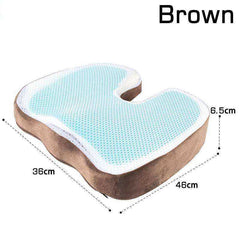 46*36 U Shape Silicone Gel Cushion Memory Foam Pillow
