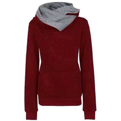 Women's Letter Embroidered Bag Hoodie